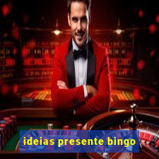 ideias presente bingo